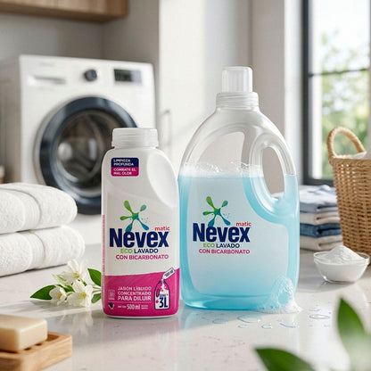 JABON LIQ NEVEX DILUIR ECO BICARONATO 500ML + BOTE