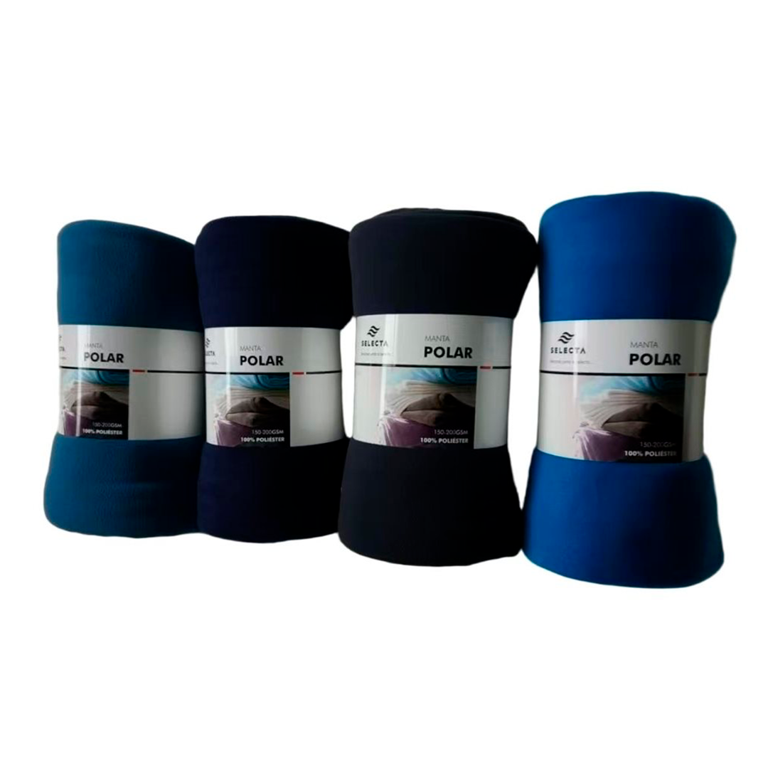 MANTA POLAR 127X152 COLORES SURTIDOS