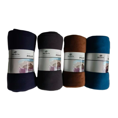 MANTA POLAR 127X152 COLORES SURTIDOS