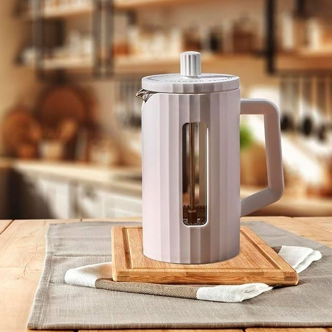CAFETERA/TETERA FRENCH 600ML BORO/PP BL CATANIA