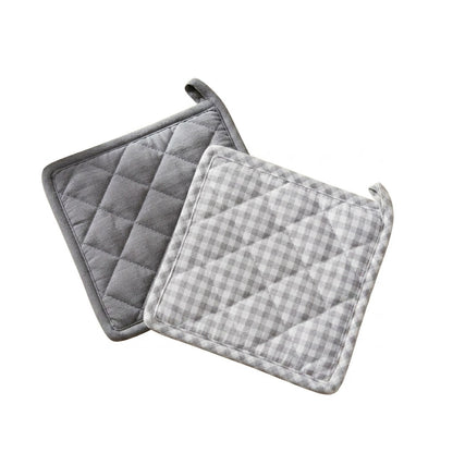 AGARRADERA ALG 20X20CM CUADROS GRIS