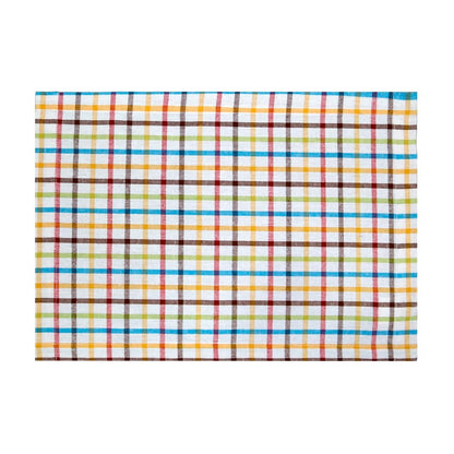 INDIVIDUAL ALG 35X45CM CUADROS MULTICOLOR