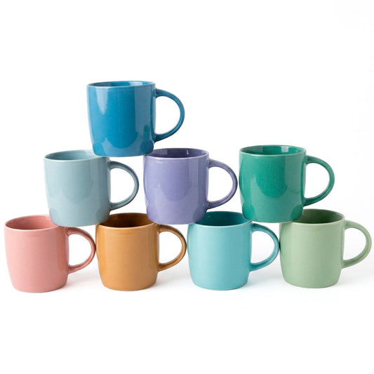 TAZA RECTA 380ML COLORES