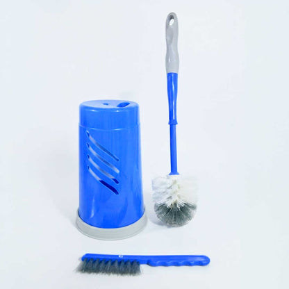 CEPILLO 2PZ C/BASE PLAST. P/INODORO TIMELIN LH5226