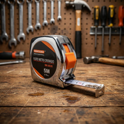 CINTA METRICA 5M ANCHO 19MM MAKAWA MK-519S