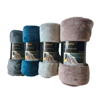 MANTA FLEECE 127X152 WAFFLE SURTIDOS