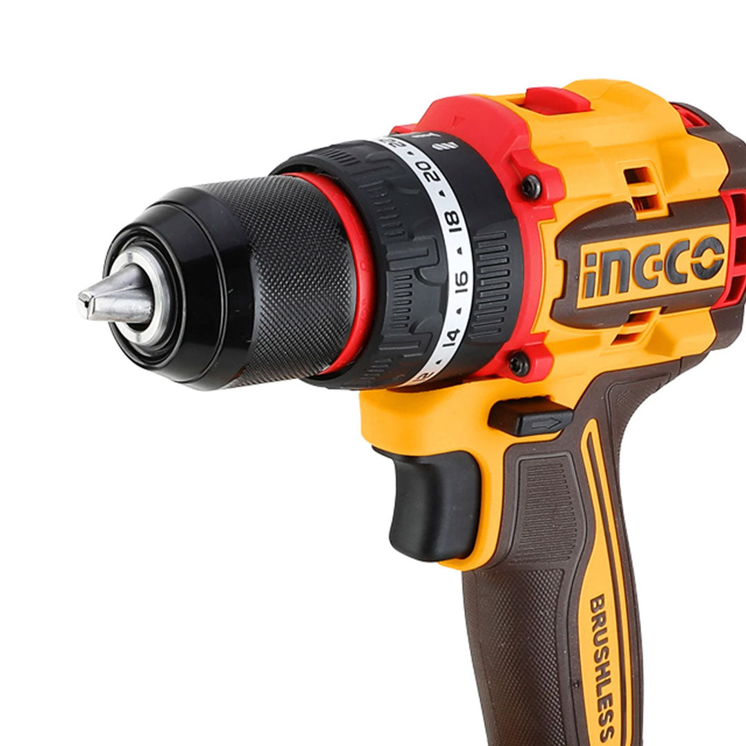 TALADRO + ATORNILLADOR INGCO 166PCS HKTHP41662