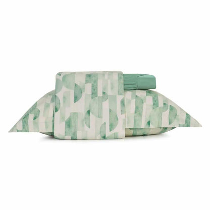 JGO SABANAS ACETINADO 1PL 150X240 ORIGENS VERDE