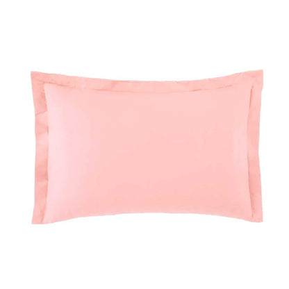 FUNDA ALMOHADA TOQUE ACETINADO 50X70 ROSA.