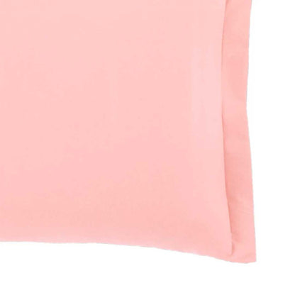 FUNDA ALMOHADA TOQUE ACETINADO 50X70 ROSA.