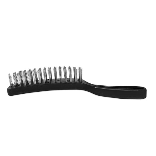 CEPILLO 6 FILAS DE ACERO M/PLASTICO NEGRO LH-2602