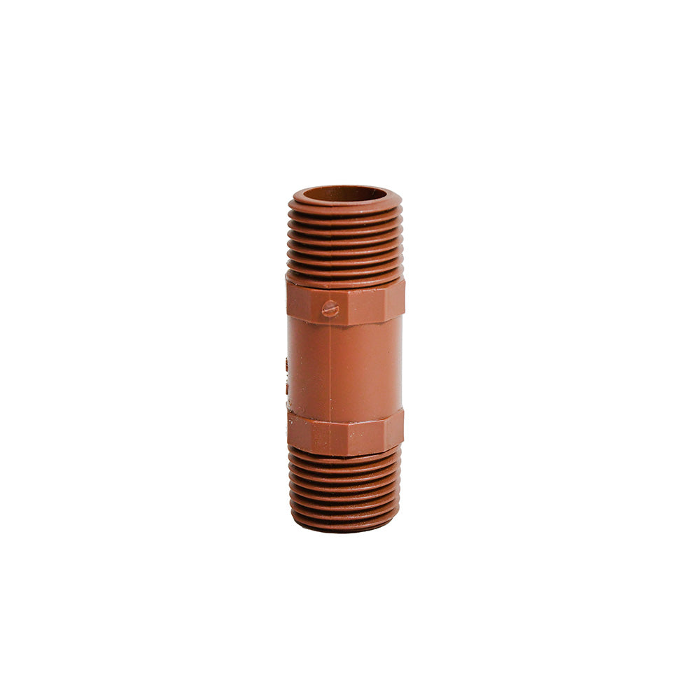 NIPLE 6CM 1/2 PPL MARRON 12-021