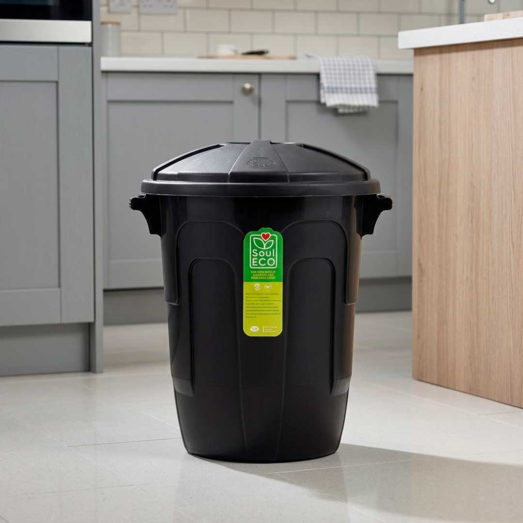 PAPELERA POP ECO CON TAPA 30LTS  MB2102