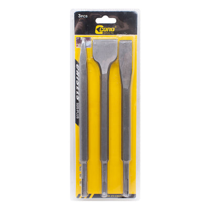 PUNTA 3PZ PARA ROTOM 14MMX250MM CORO TOOLS LH-1490