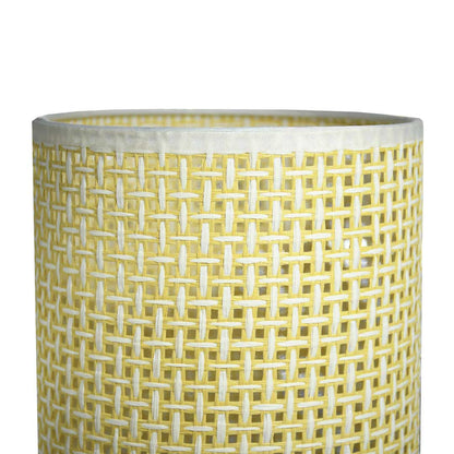LAMPARA D/MESA RATAN CIRCULAR B/MADERA LH-5097