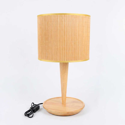 LAMPARA D/MESA FIBRA VEGETAL LH-5100