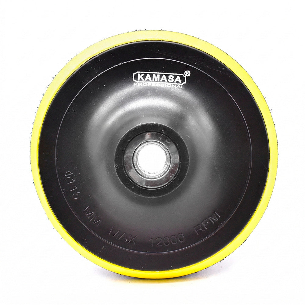DISCO DE LIJA 6PZ 4 1/2” C/SOPORTE KAMASA KM-1303
