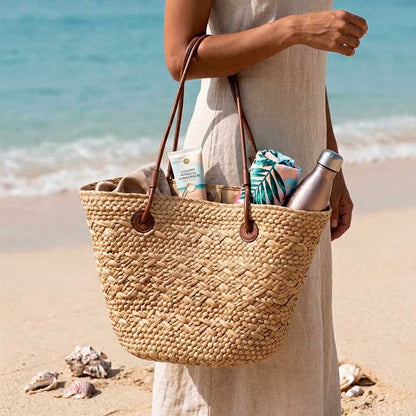 CARTERA FIBRA VEGETAL TIPO PLAYERO LH-5354