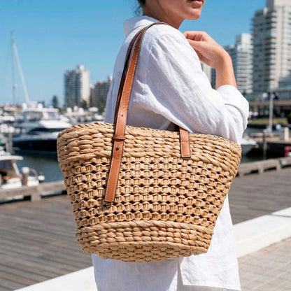 CARTERA FIBRA VEGETAL AJUSTABLE LH-5355
