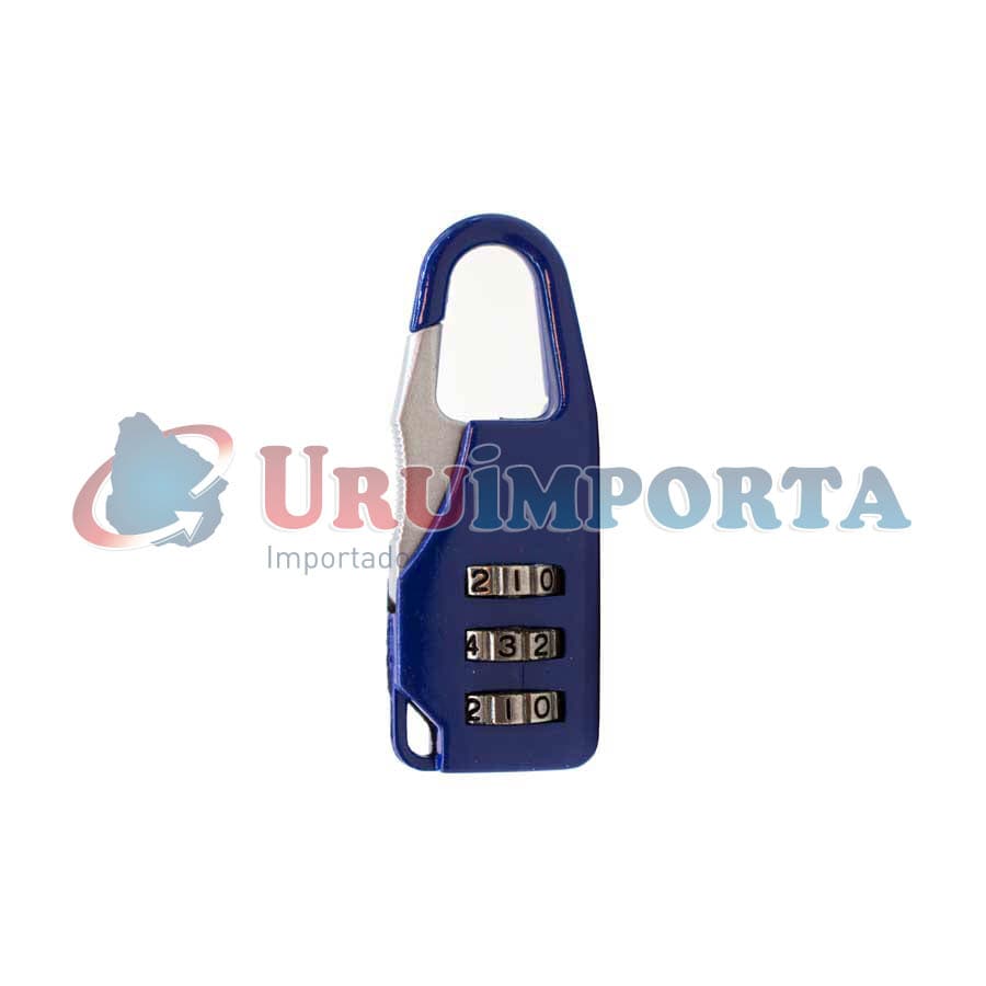 CANDADO DE COMBINACION 3 DIGITOS METALICO LH-2571