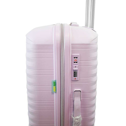 VALIJA RIGIDA C/RUEDAS LILA 24″ LH-5363