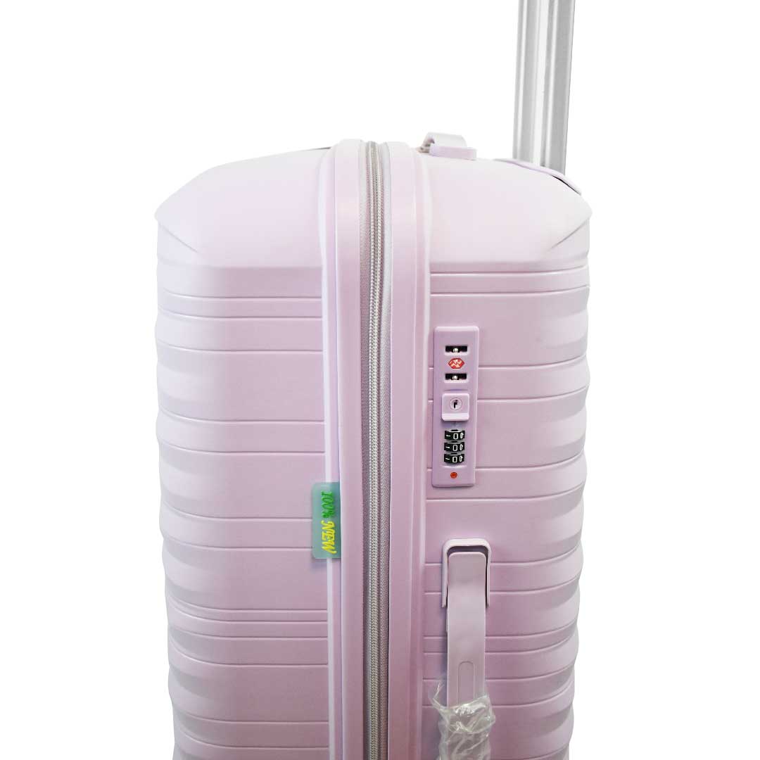 VALIJA RIGIDA C/RUEDAS LILA 28″ LH-5363