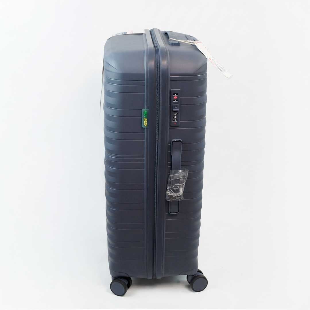 VALIJA RIGIDA C/RUEDAS AZUL PIEDRA 24″ LH-5364