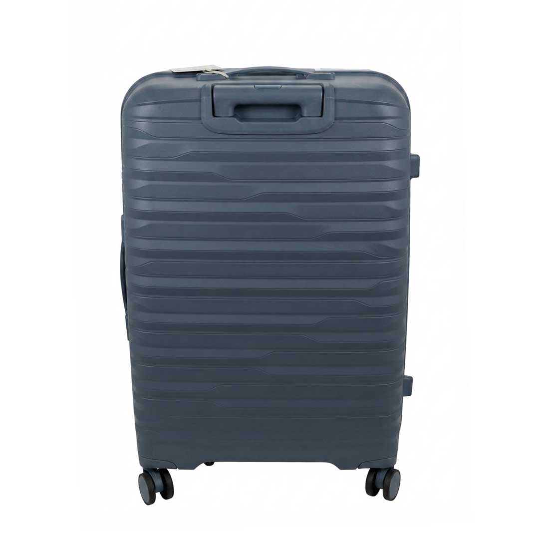 VALIJA RIGIDA C/RUEDAS AZUL PIEDRA 20″ LH-5364
