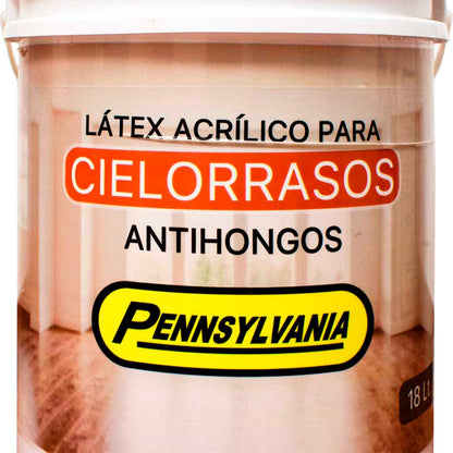 PINTURA PARA CIELORRASO 18 LITROS PENNSYLVANIA