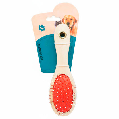 PEINETA 17CMX5CM CHICA DOBLE PARA PERROS LH-589