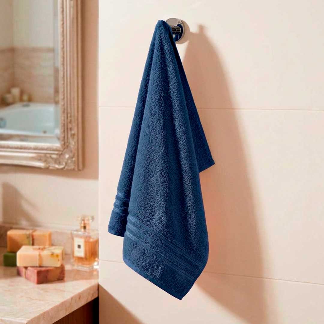 TOALLA MANO DOHLER PRIORI AF-1657 50X70 AZUL MARIN