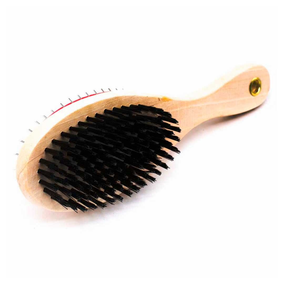 PEINETA 21CMX6CM MEDIANA DOBLE PARA PERROS LH-590