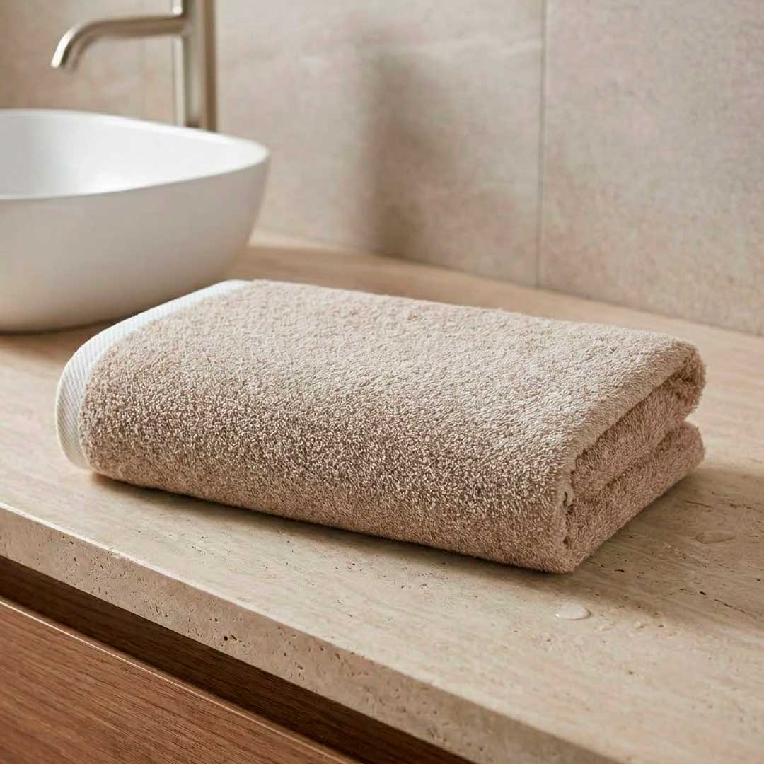 TOALLA BAÑO DOHLER UNI AF-1764 70X140 BEIGE