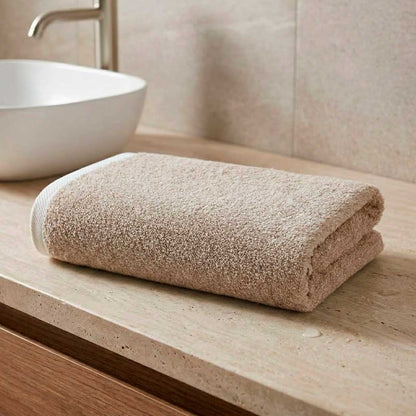 TOALLA BAÑO DOHLER UNI AF-1764 70X140 BEIGE