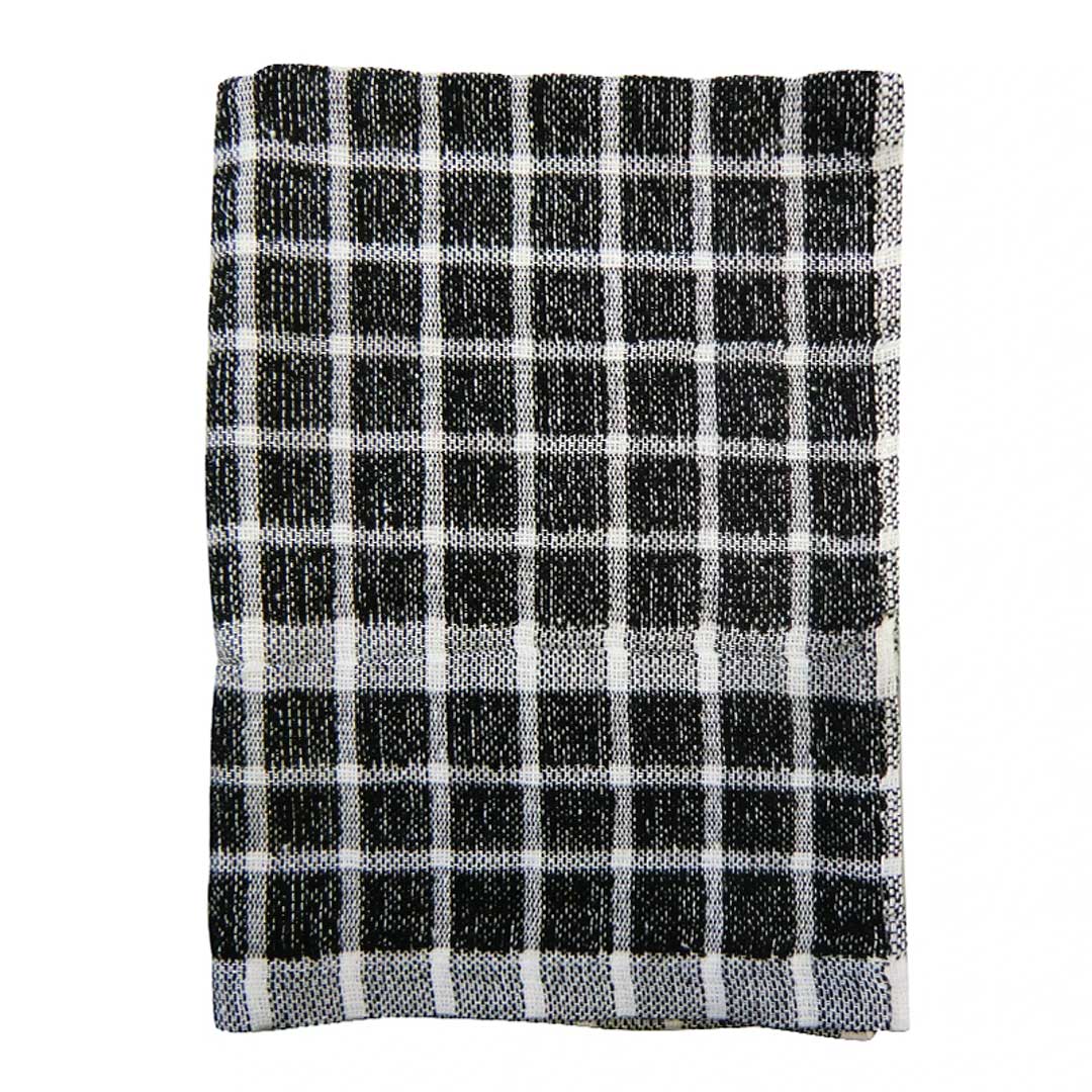 REPASADOR KANGURO AJEDREZ NEGRO/BLANCO 37X52CM
