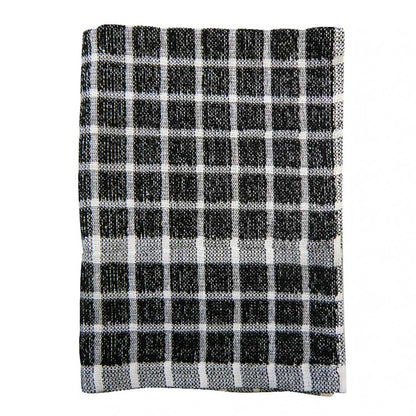 REPASADOR KANGURO AJEDREZ NEGRO/BLANCO 37X52CM