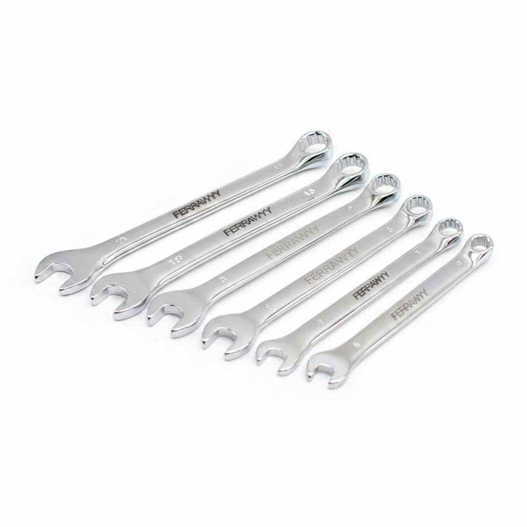 LLAVE COMBINADA 11PZ 6-19MM PROF YOS611