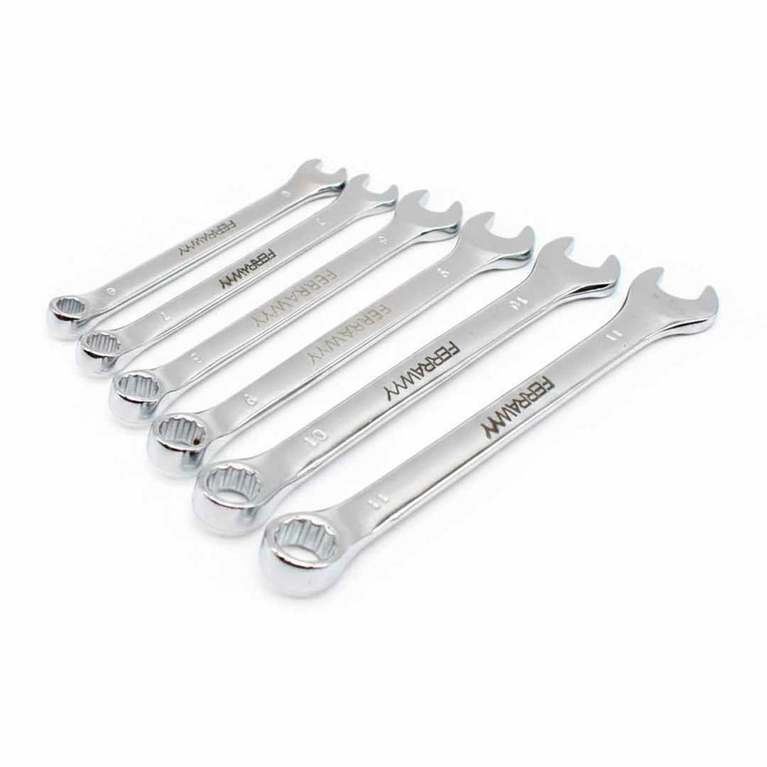 LLAVE COMBINADA 11PZ 6-19MM PROF YOS611