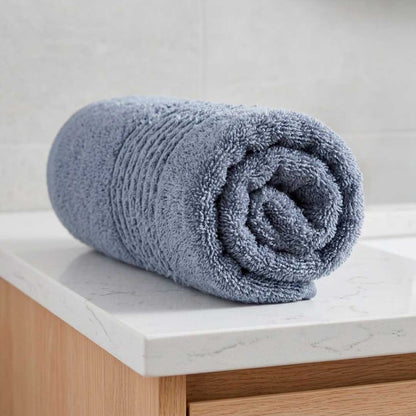 TOALLA MANO TRAMA 50X80 AZUL