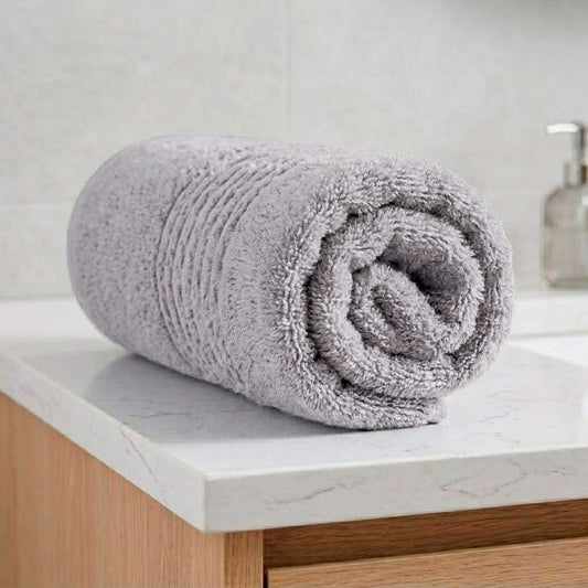 TOALLA MANO TRAMA 50X80 GRIS