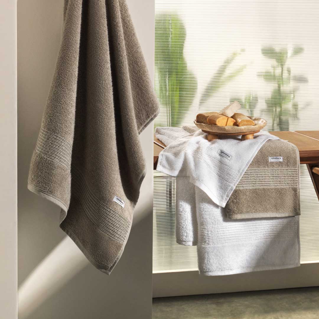 TOALLA BAÑO TRAMA 70X140 VERDE