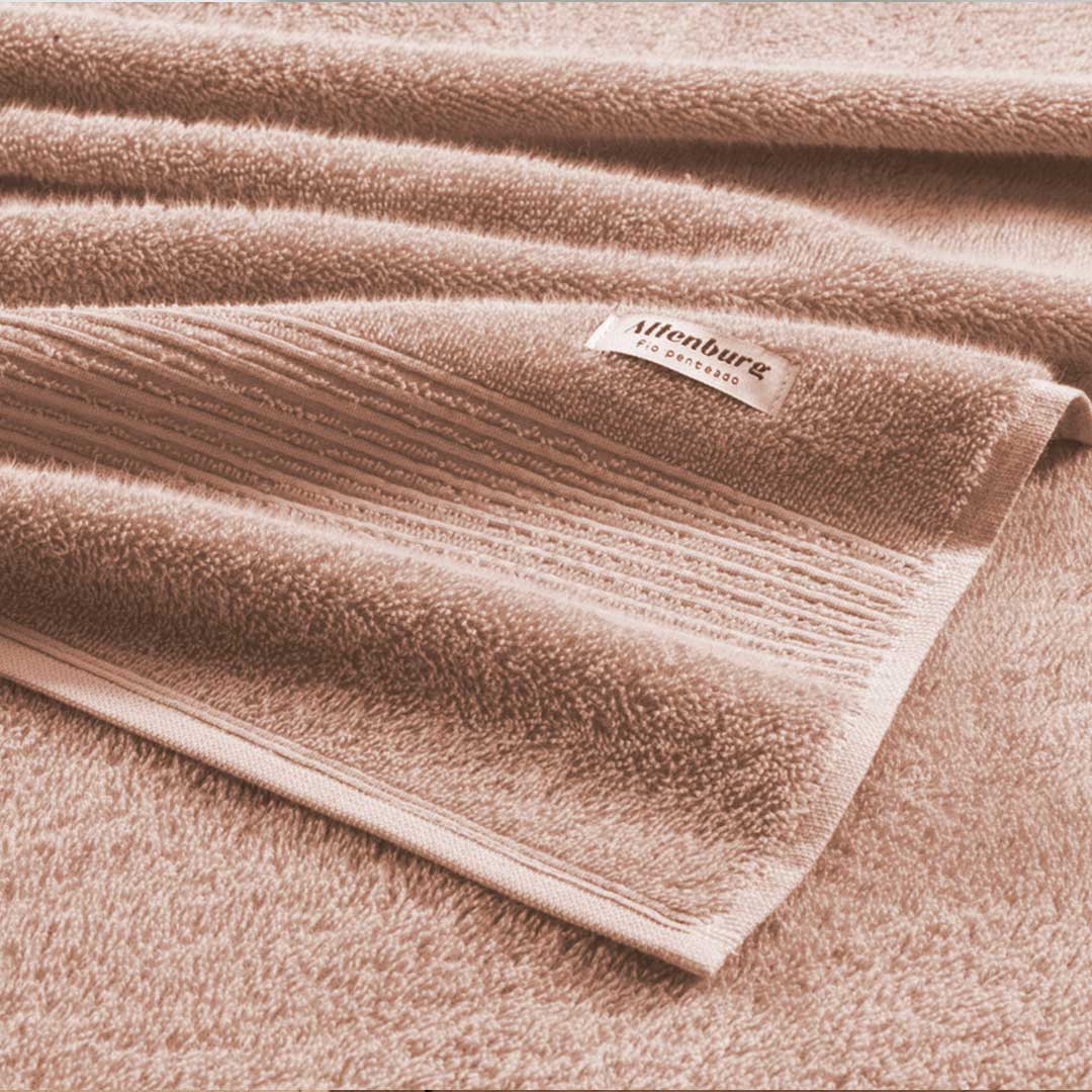 TOALLA MANO TRAMA 50X80 BEIGE