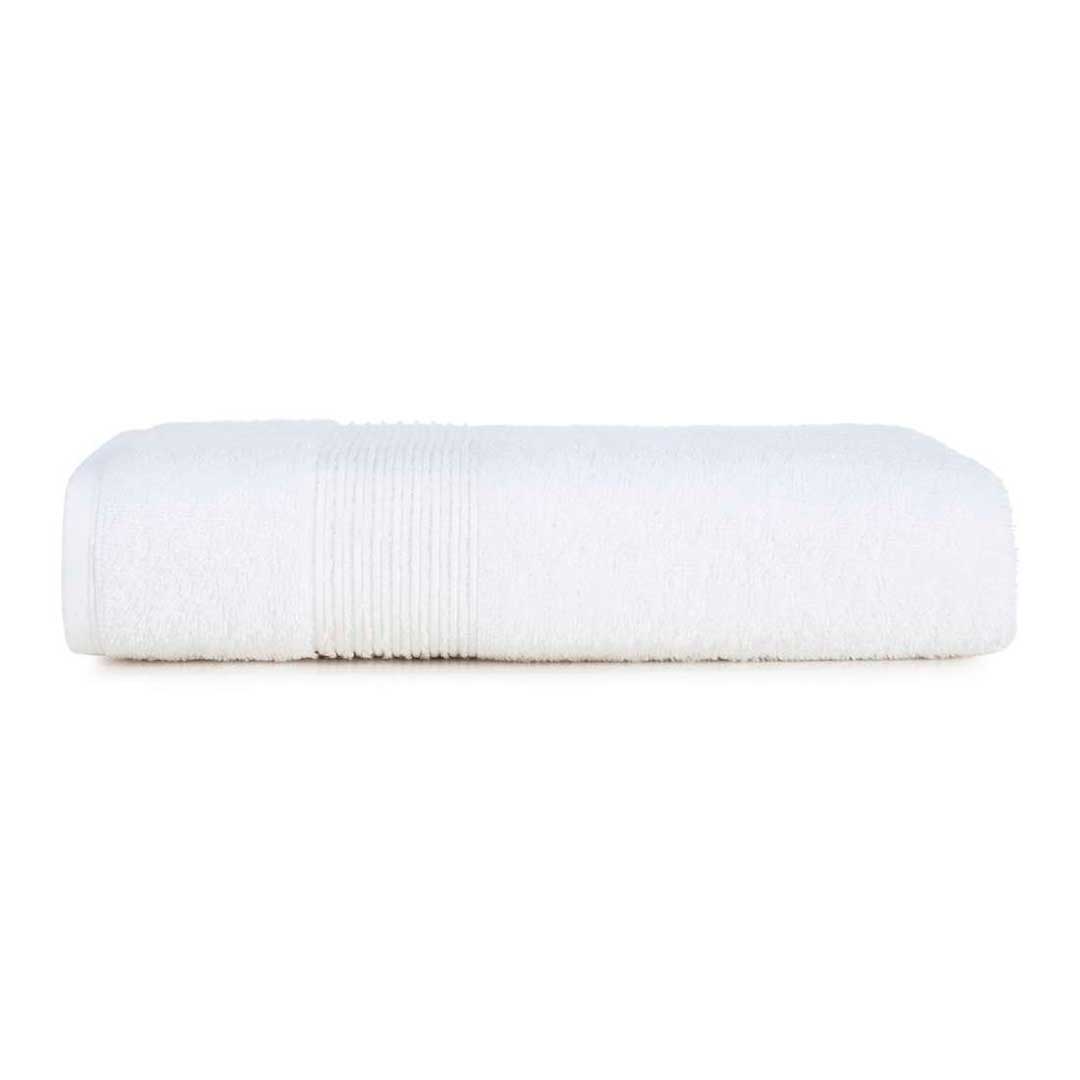 TOALLA BAÑO TRAMA 70X140 BLANCO