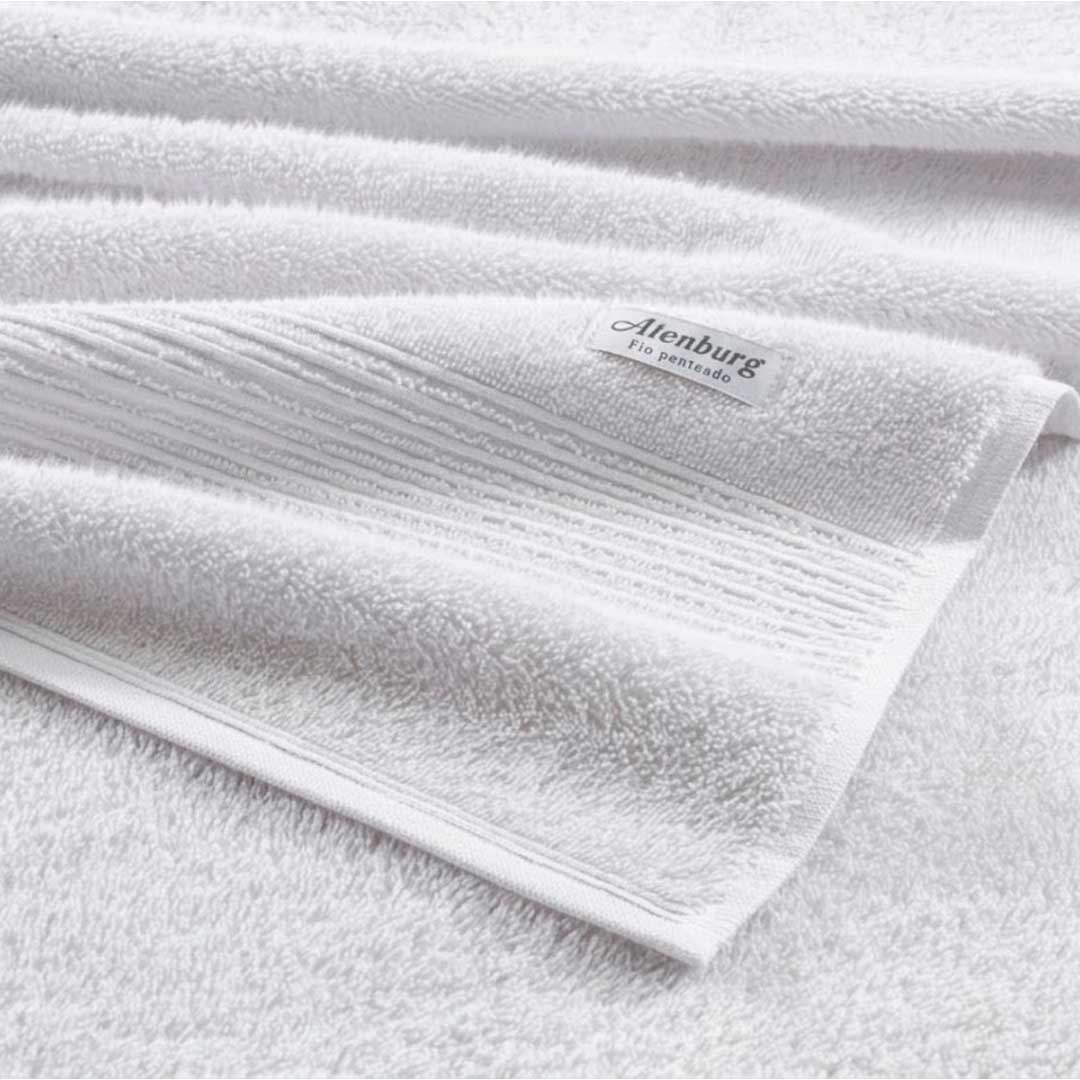 TOALLA BAÑO TRAMA 70X140 BLANCO