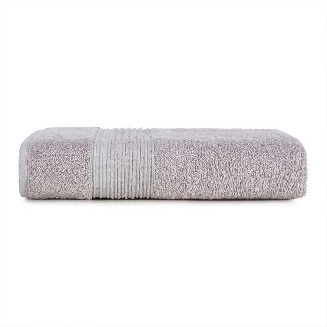 TOALLA BAÑO TRAMA 70X140 GRIS