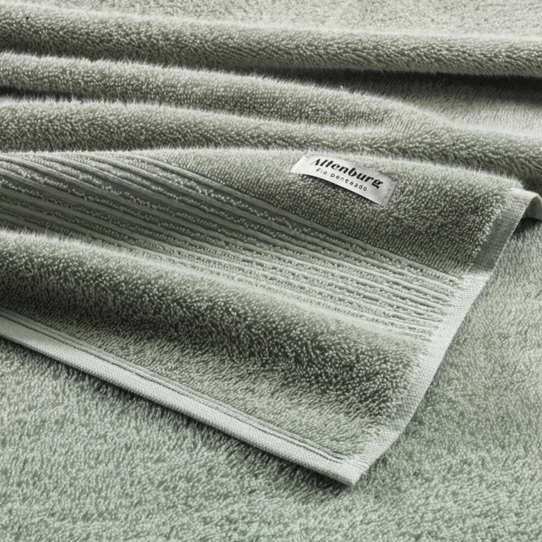 TOALLA BAÑO TRAMA 70X140 VERDE
