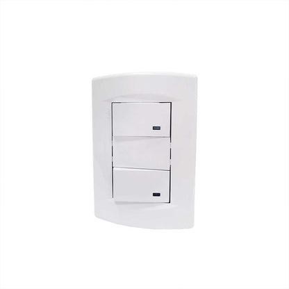 PLAQUETA SICA 2 INT. UNIPOLAR BCO SK3462