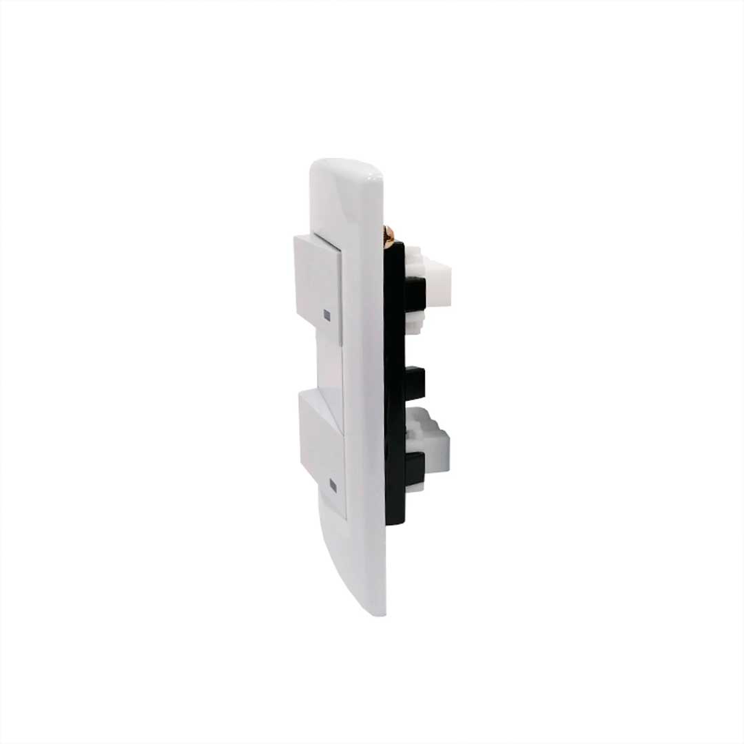 PLAQUETA SICA 2 INT. UNIPOLAR BCO SK3462