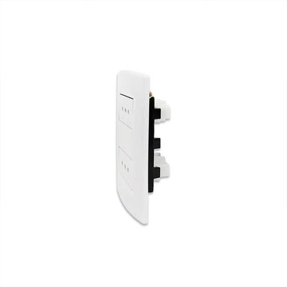 PLAQUETA SICA  2TOMA CORR. 3 EN LINEA BCO SK3466
