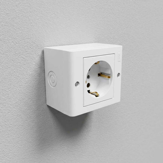 CAJA EXTERIOR SICA 1 SCHUKO BCO 545513